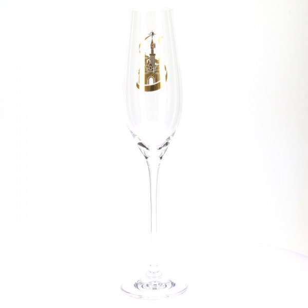 Disneyland Paris champagne Glass with crystal, by Arribas