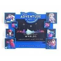 Disneyland Paris Adventure World fridge magnetic frame