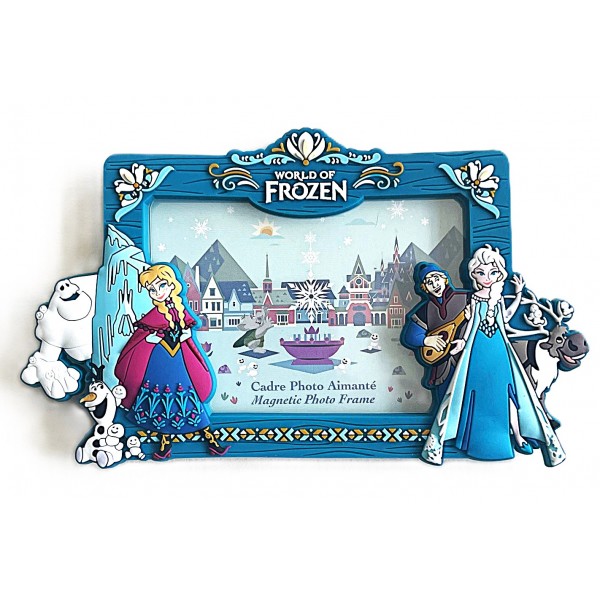 Disneyland Paris World Of Frozen fridge magnetic frame