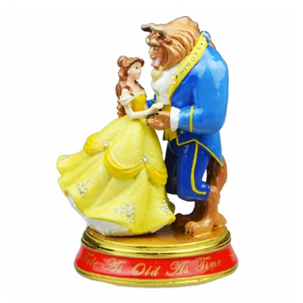 Beauty and the Beast trinket box with Swarovski Crystals, by Arribas Disneyland Paris