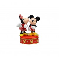 Mickey & Minnie trinket box with Swarovski Crystals, by Arribas Disneyland Paris