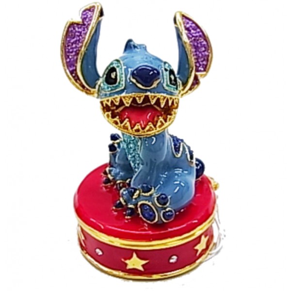 Stitch trinket box with Swarovski Crystals, by Arribas Disneyland Paris