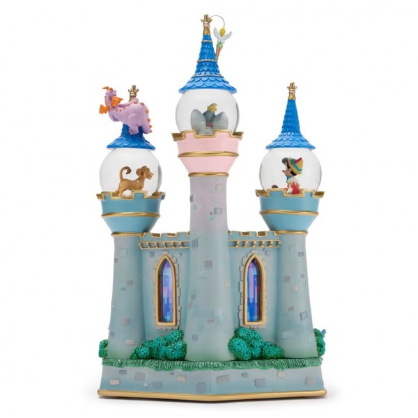 Disney Sorcerer Mickey Mouse Fantasyland Castle Light-Up and Sound Snow Globe Disney Sorcerer Mickey Mouse Fantasyland Castle Light-Up and Sound Snow Globe