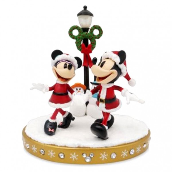 Disney Store Mickey and Minnie Light-Up Figurine