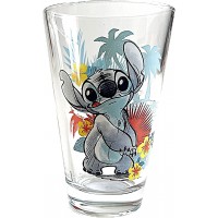Stitch Aloha Hawaii Collection Glass, Disneyland Paris Original