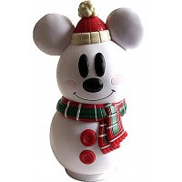 Disneyland Paris Mickey Mouse snowman candy box with coconut candy