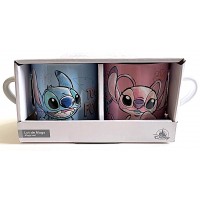 Disney Stitch and Angel Couple Mug Set, Disneyland Paris