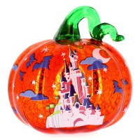 Disney Glass Pumpkin Castle by Arribas and Disneyland Paris