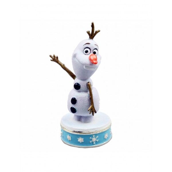 Olaf trinket box with Swarovski Crystals, by Arribas Disneyland Paris