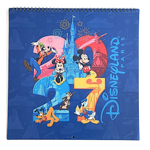 Disneyland Paris Wall Calendar 2027 exclusive Disneyland Paris Wall Calendar 2027 exclusive