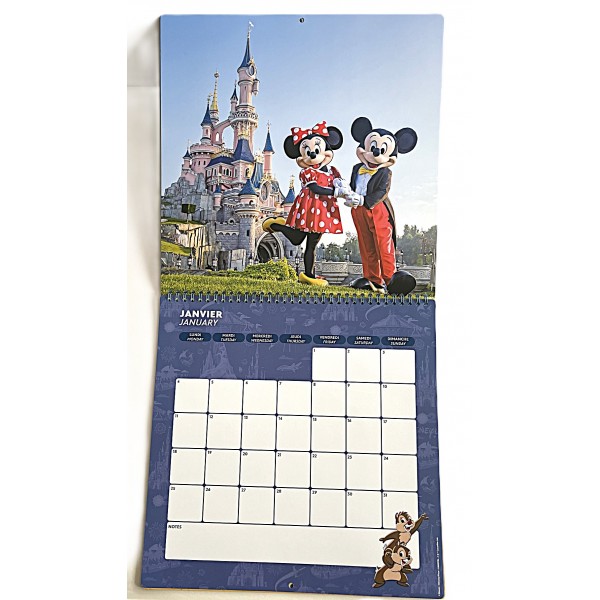 Disneyland Paris Wall Calendar 2027 exclusive Disneyland Paris Wall Calendar 2027 exclusive