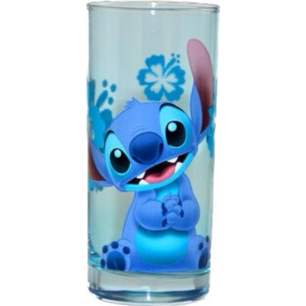 Stitch Portrait Character Drinking Glass, Disneyland Paris 