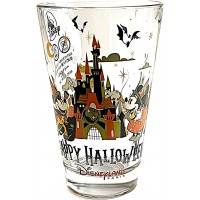 Disneyland Paris Mickey Mouse Halloween Glass