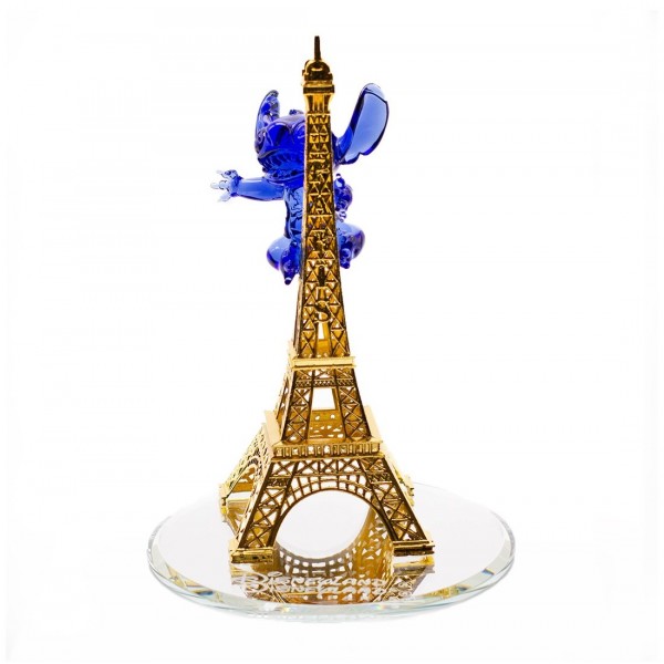 Stitch on Eiffel Tower glass figure, by Arribas and Disneyland Paris