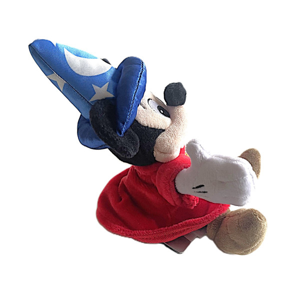 Disneyland Paris Mickey Fantasia Plush Shoulder Sitter Soft Toy Disneyland Paris Mickey Fantasia Plush Shoulder Sitter Soft Toy