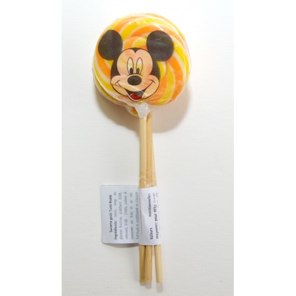 Disneyland Paris Mickey Mouse Lollipops set of 3