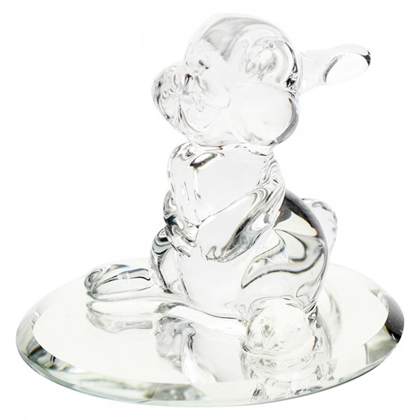 Disney Thumper on mirror, Arribas Glass Collection