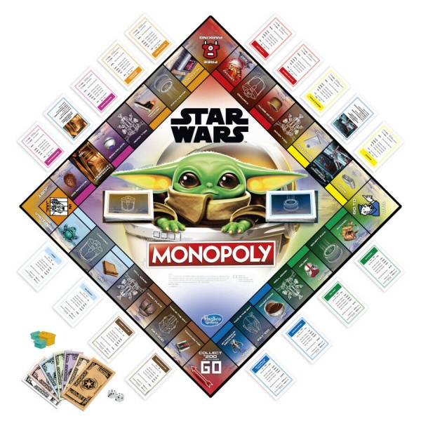 Monopoly Star Wars The Child Edition Board Game – Hasbro