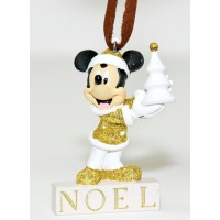Disneyland Paris Mickey Mouse Noel Christmas Dangler Ornament