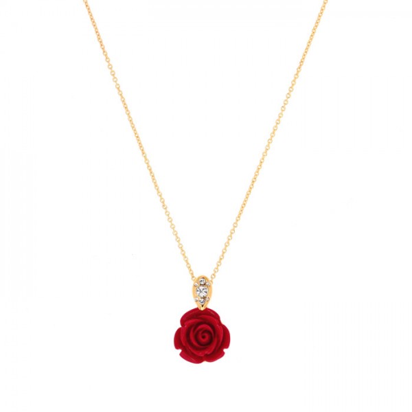 Beauty and the Beast Rose Necklace, by Arribas and Disneyland Paris Beauty and the Beast Rose Necklace, by Arribas and Disneyland Paris