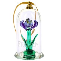 Arendelle glass Flower Ornament, by Arribas Disneyland Paris