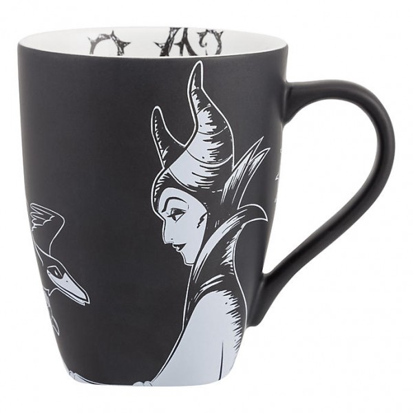 Disney Maleficent Black and White Mug