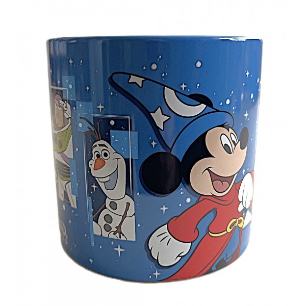 Mickey Fantasia and Characters Mug with Letter A, Disneyland Paris Mickey Fantasia and Characters Mug with Letter A, Disneyland Paris