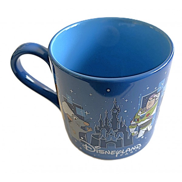 Mickey Fantasia and Characters Mug with Letter D, Disneyland Paris Mickey Fantasia and Characters Mug with Letter D, Disneyland Paris