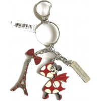 Minnie Mouse Parisien Keyring set, Disneyland Paris Original