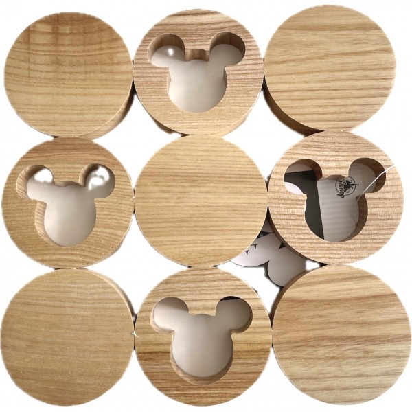 Disney Mickey Wood Trivet, Disneyland Paris 