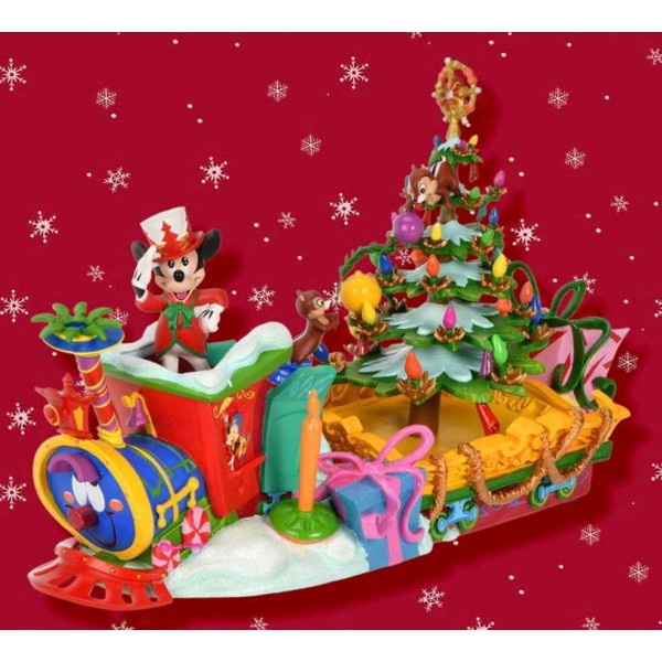 Disneyland Paris Christmas Parade Figurine, “Mickey’s Holiday Express”