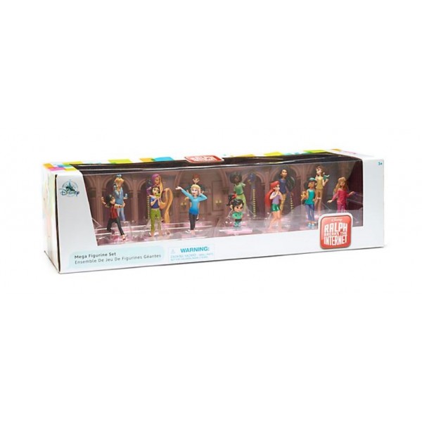 Disney Princess Deluxe Figurine Playset, Ralph Breaks the Internet