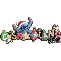 Disneyland Paris Christmas stitch Character fridge magnet