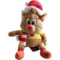 Disneyland Paris Gus Christmas Shoulder Plush magnetic Sitter Soft Toy