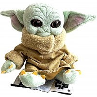 Disneyland Paris Baby Yoda Grogu Christmas Shoulder Plush magnetic Sitter Soft Toy