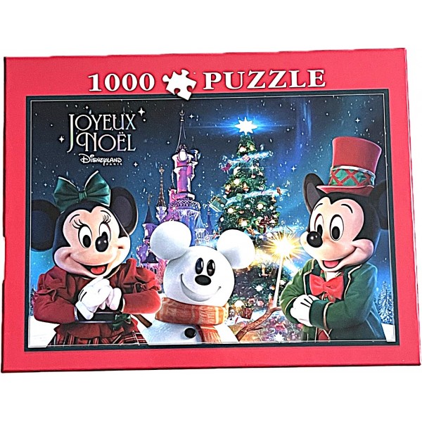 1000 Piece Christmas Puzzle, Disneyland Paris