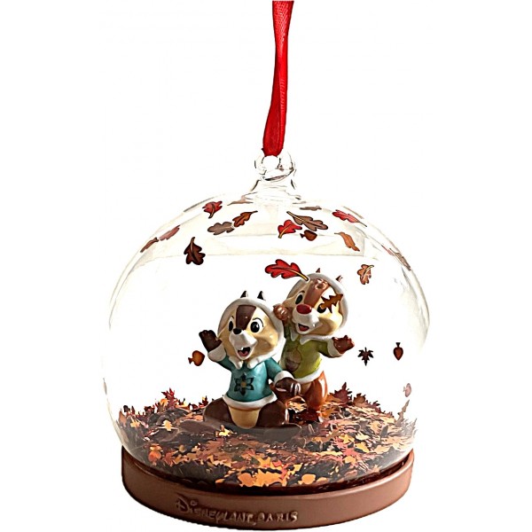 Disney Chip and Dale Winter Christmas Bauble Ornament Disney Chip and Dale Winter Christmas Bauble Ornament