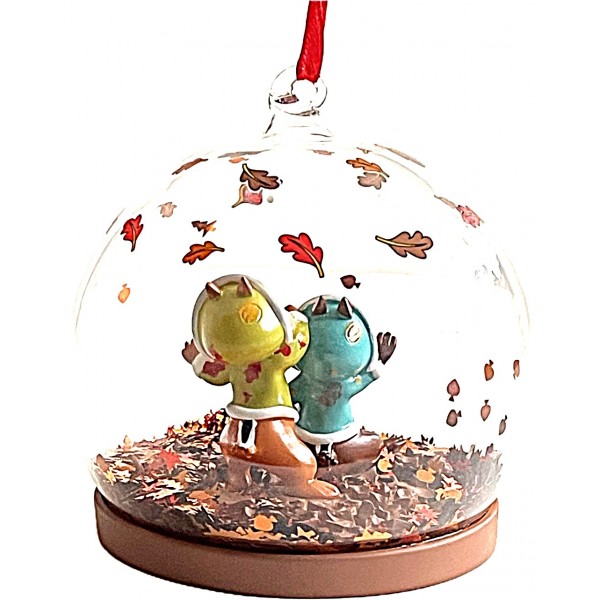 Disney Chip and Dale Winter Christmas Bauble Ornament Disney Chip and Dale Winter Christmas Bauble Ornament