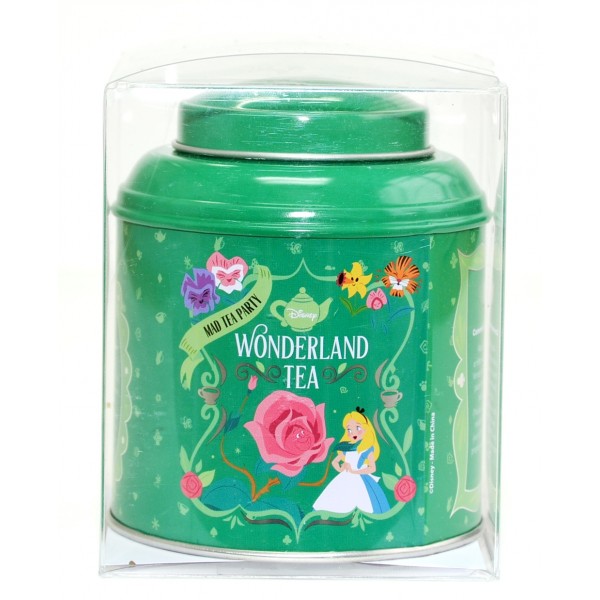 Wonderland tea box Green tea Mint Organic, Disneyland Paris 