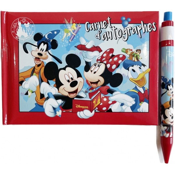 Disneyland Paris Autograph Book and Pen