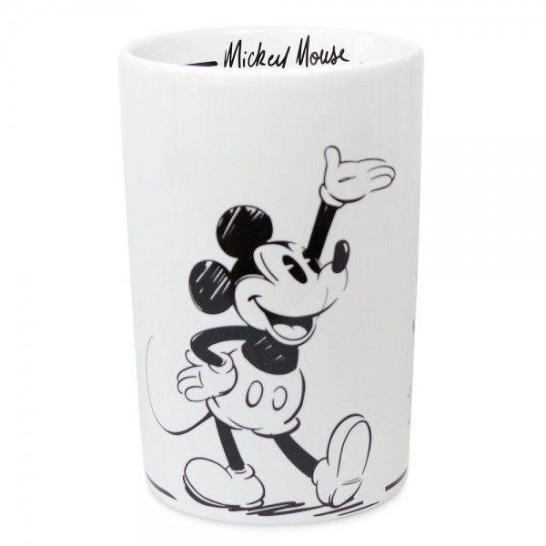 Disneyland Paris Mickey Mouse Comic Black and White utensil holder