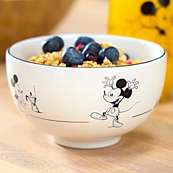 Mickey Mouse Comic Black and White bowl Mickey Mouse Comic Black and White bowl