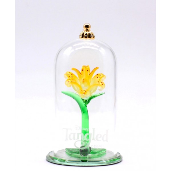 Rapunzel Flower Dome Ornament, Arribas Glass Collection 10cm