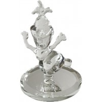 Disneyland Paris Olaf in glass figure o mirror, Arribas Collection