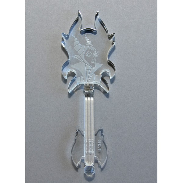Maleficent limited edition glass Key, Arribas Brothers Collection