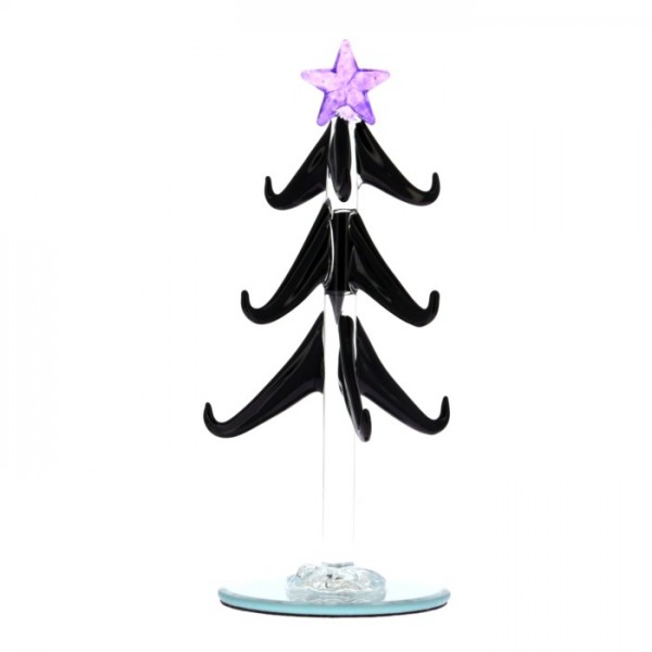 Villains Halloween Glass Tree Custom 9 Baubles Choice, by Arribas Villains Halloween Glass Tree Custom 9 Baubles Choice, by Arribas