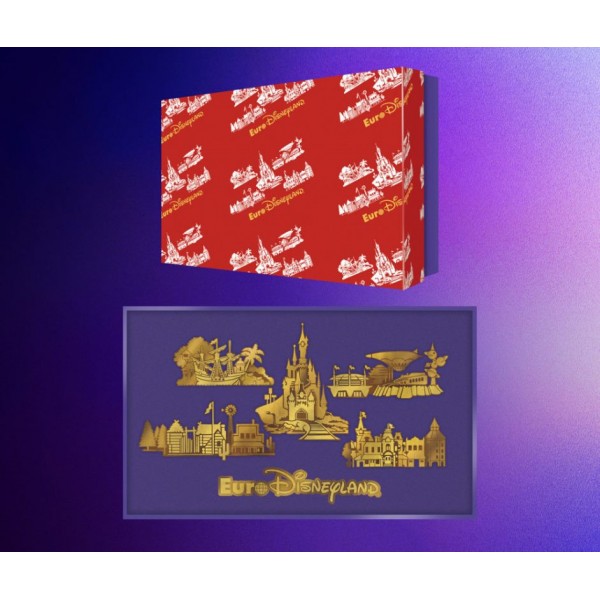 Disneyland Paris 30th Anniversary commemorative Limited edition Euro Disneyland metal medals