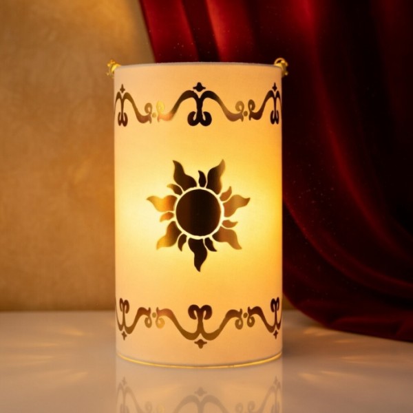 Disney Rapunzel Large Glass Lantern Ornament, by Arribas Disneyland Paris Disney Rapunzel Large Glass Lantern Ornament, by Arribas Disneyland Paris