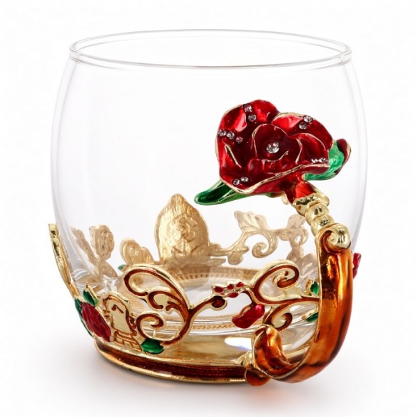 Rose Mug by Arribas Disneyland Paris Rose Mug by Arribas Disneyland Paris