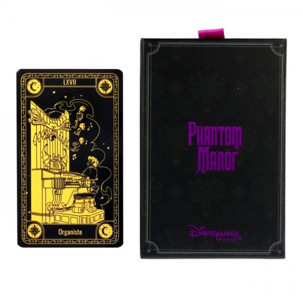 Phantom Manor Organist Glass Tarot Game Card, by Arribas Disneyland Paris Phantom Manor Organist Glass Tarot Game Card, by Arribas Disneyland Paris